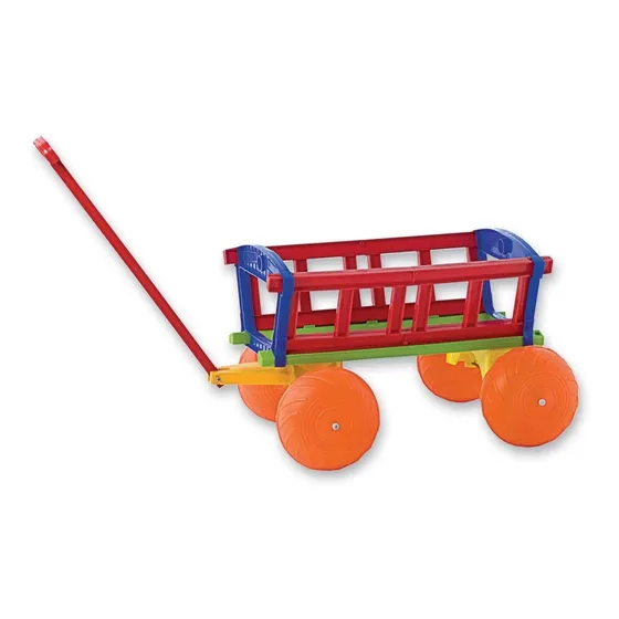 Carro Arrastre Wagon Duravit Juguete Carrito Transporte Niño