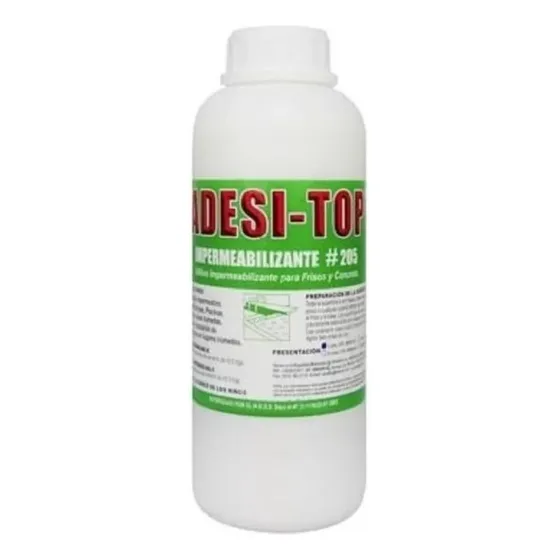 Adesitop 205 Litro Aditivo Hidrofugo Friso Concreto 