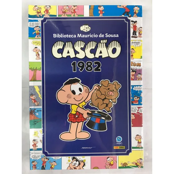 Biblioteca Mauricio De Sousa  Cascão Volume 01 - 1982 Capa Dura