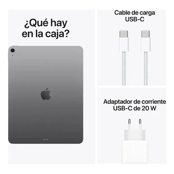 iPad Air 13 Wi-fi 512gb Gris Espacial - Distribuidor Autorizado