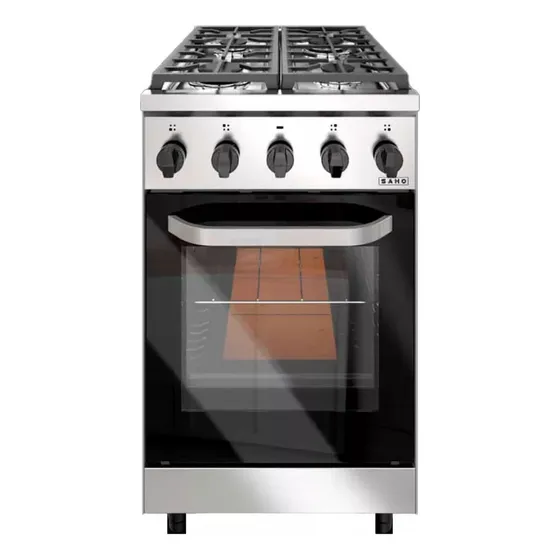 Cocina Morelli Saho Kuma 510 Puerta Visor R/fund 18098 Color Acero Inoxidable