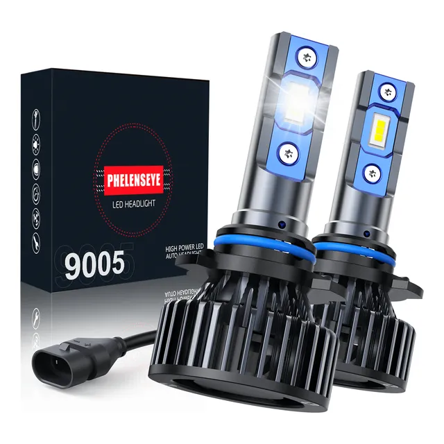 H7 H11 9005 9006 H1 Kit De Faros Delanteros Led 22000lm 100w