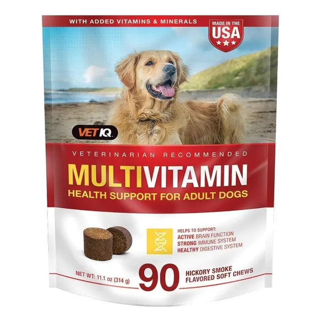 Multivitamínico Para Perros Vetiq 90 Soft Chews