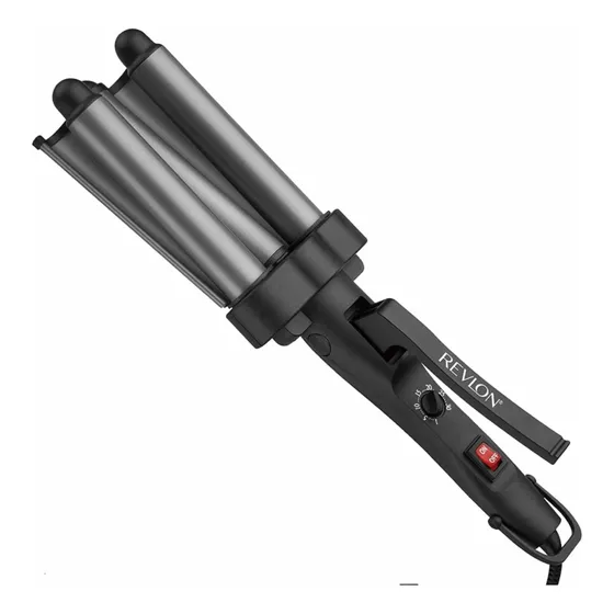 Plancha De Ondas Revlon 3 Barriles Original Onduladora