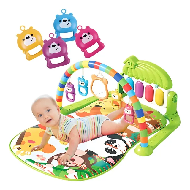 Gimnasio Bebe Música Y Sonidos Estimulación Sensorial Casita