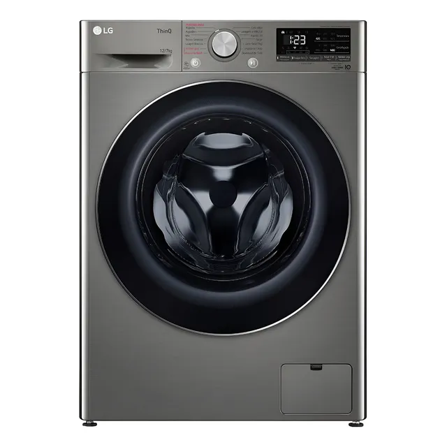 Lava E Seca 12kg LG Smart Inox - Cv5012pc4