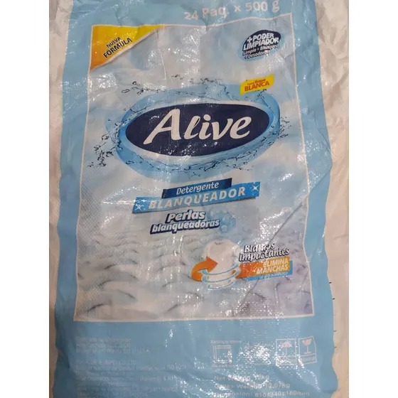 Jabon Alive 500 Gr X 24