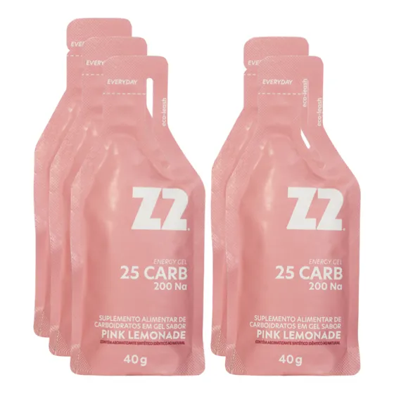 Energy Gel Z2 Pink Lemonade Box 5 Unidades Sachê 40g