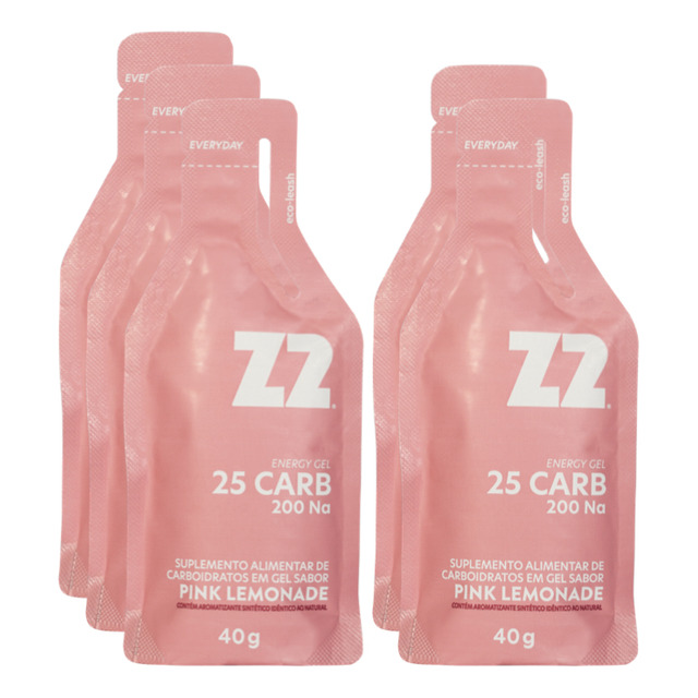 Energy Gel Z2 Pink Lemonade Box 5 Unidades Sachê 40g Energy Gel Z2 Pink Lemonade Box 5 Unidades Sachê 40g