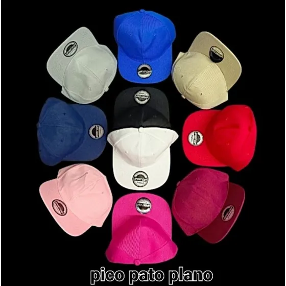 Gorras Tipo Pelotero Y Plana Unicolor Y Camuflageadas