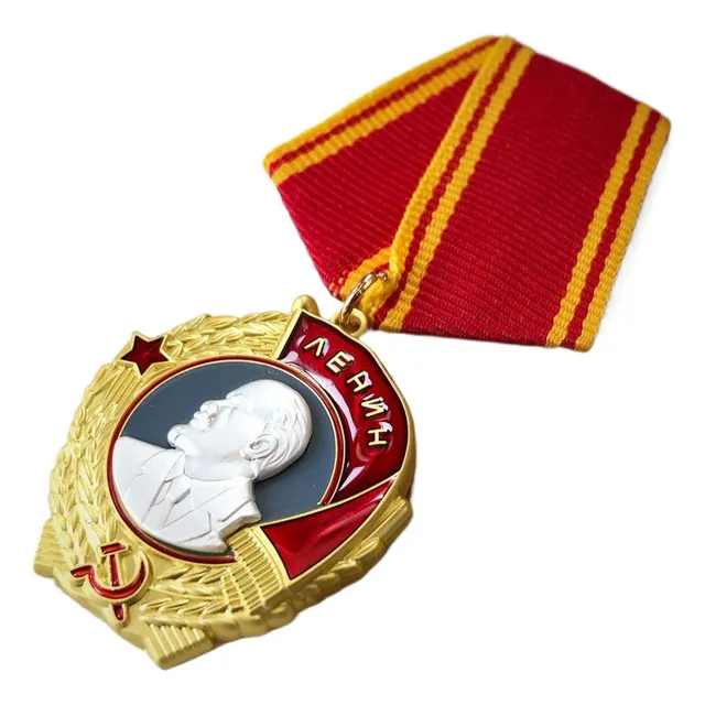Ótica De Lenin Conmemorativa Bandera Roja Para Héroes Nacion