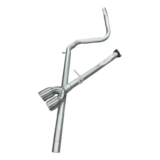 Up Tsi Escapamento Cat Back Sem Abafador Ponteira Dupla Inox