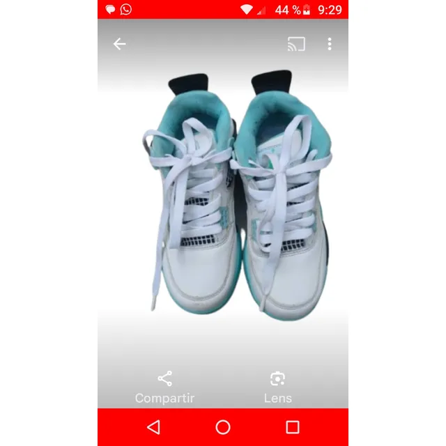 Zapatos Jordan Retro 4 Casi Nuevos
