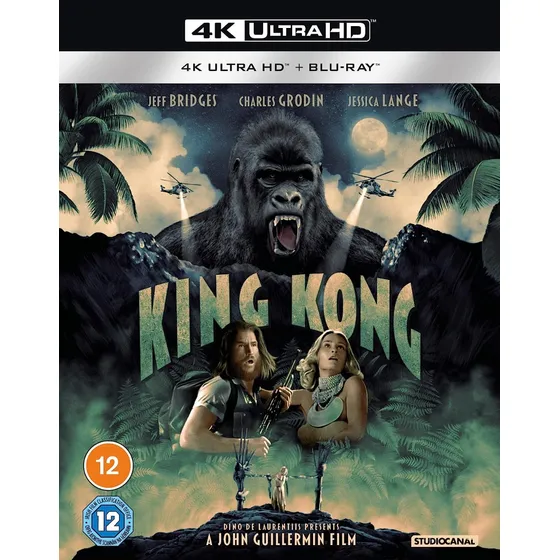 King Kong Jeff Bridges Jessica Lange Pelicula 4k Uhd