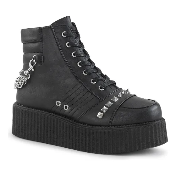 Botines V-creeper-565 Veganos Spikes Cadenas Aesthetic Eboys