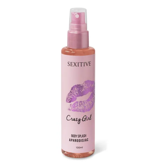 Body Splash Afrodisiaco Sexitive Crazy Girl 100ml