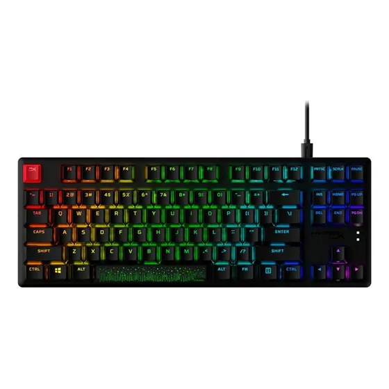 Teclado Gamer Mecânico Hyperx Alloy Origins Core Pbt Hx Azul