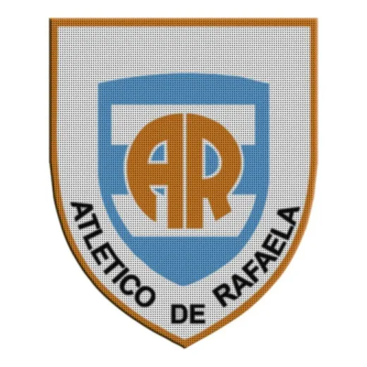 Parche Termoadhesivo Futbol 7,5 Cm Atletico De Rafaela