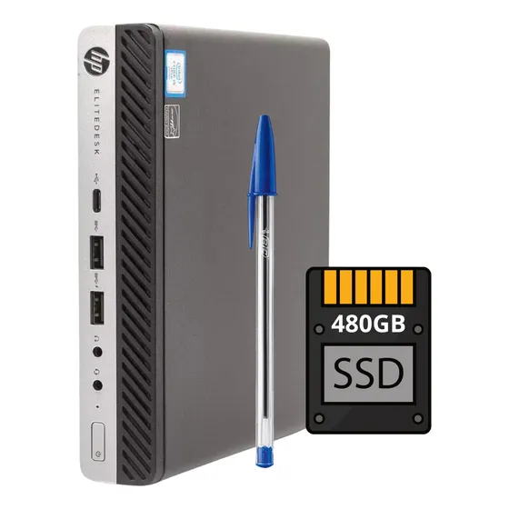 Mini Pc Hp 800 G3  I5 6o 8gb Ddr4 480gb Ssd Wifi Windows 11