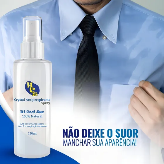Antitranspirante Hi Cool Sec Original Para Hiperidrose