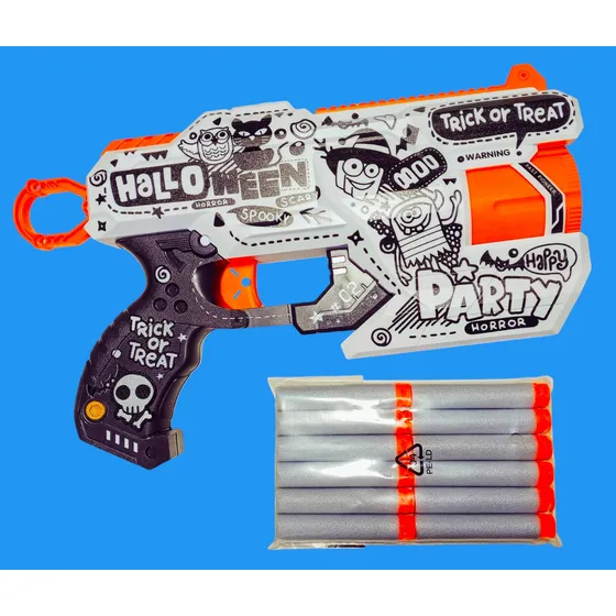 Pistola Lanzador Dardos Cartuchos Juguete Tiro Al Blanco