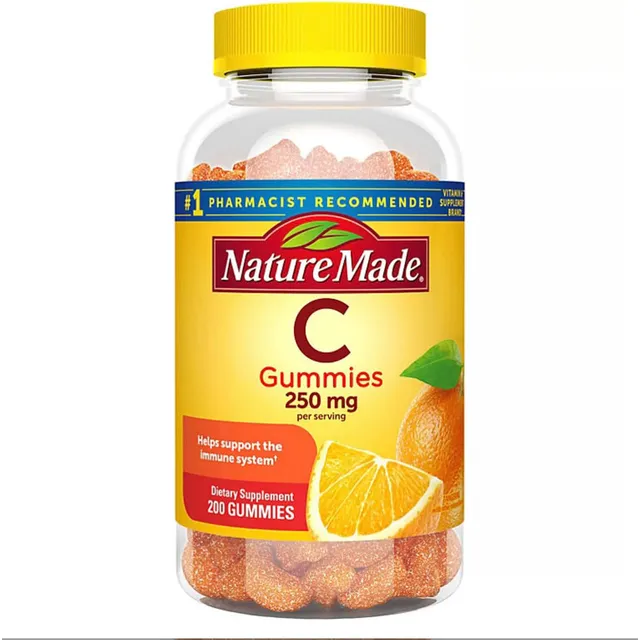 Vitamina C 250 Mg Nature Made 200 Gomitas