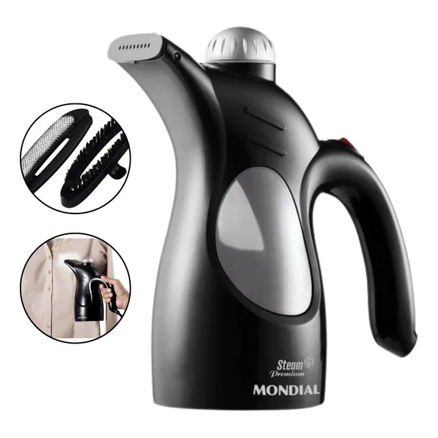 Passadeira A Vapor Vp-01 Steam Premium Preta Bivolt Mondial