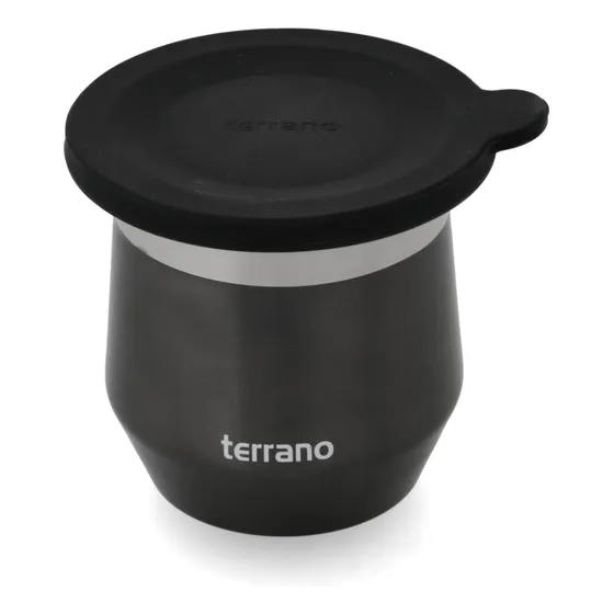 Mate Acero Doble Capa C/ Tapa Silicona