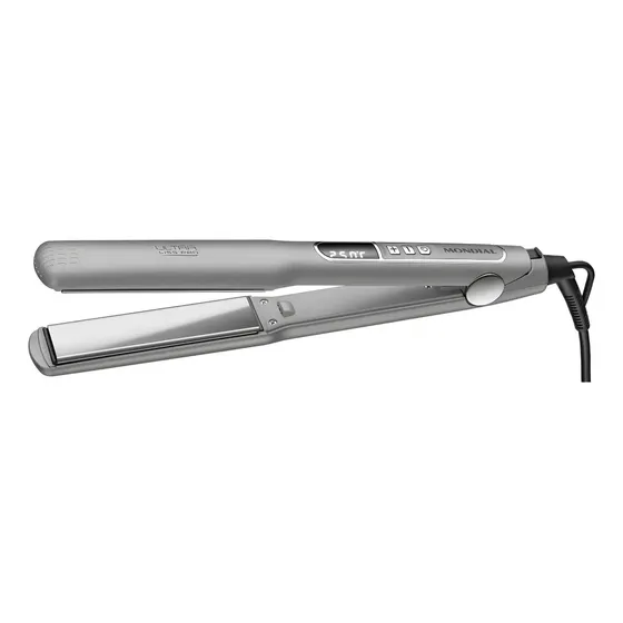 Prancha Progressiva Ultra Liss Pro 250°C P-02-PRO Tecnologia MCH Prata Mondial