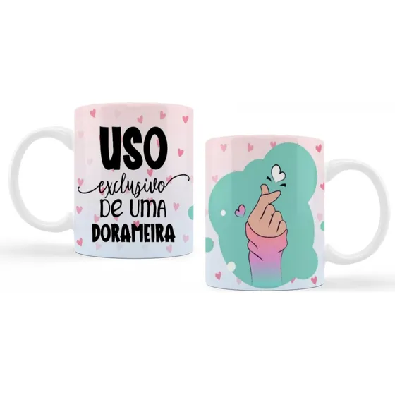 Xicara Presente Para Amiga Dorameira Resistente Envio Rapido