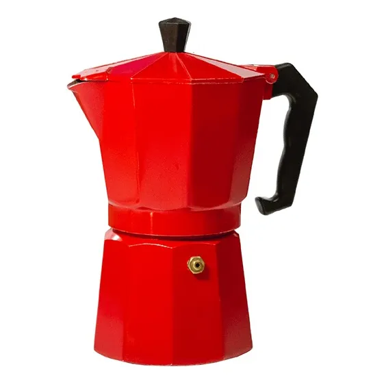 Cafetera Italiana Cafeteras Express 3 Tazas De Color