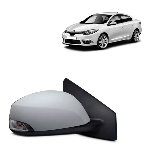 Retrovisor Fluence 2010 2011 2012 13 2014 Eletrico Com Pisca