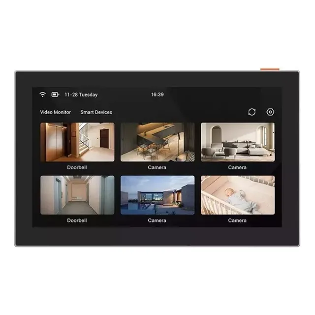 Pantalla Táctil Ezviz Sd7 Smart Home - Negro