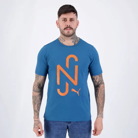 Camiseta Puma Neymar Jr Njr Casuals Azul