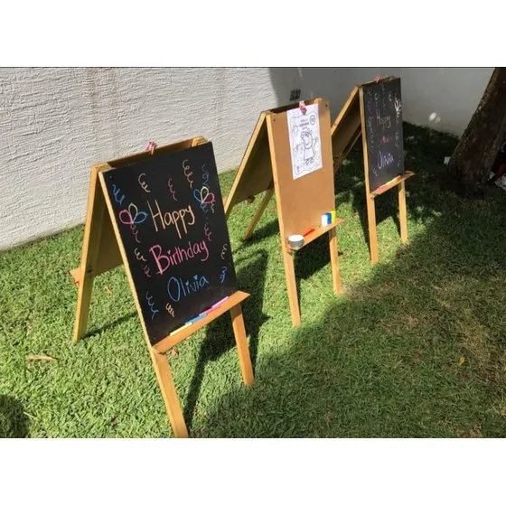 Caballetes De Arte Para Pintura Y Tipo Pizarra
