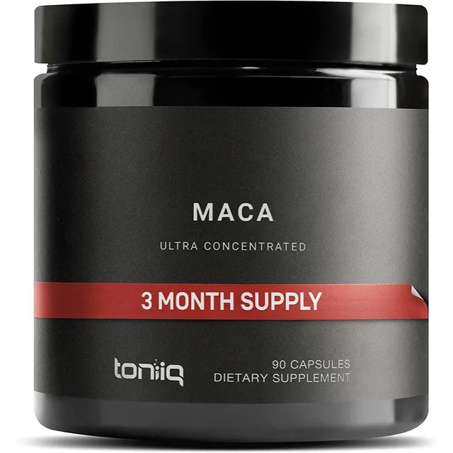 Maca  Alta Pureza - Mejor Potencia. Toniiq 90 Capsulas