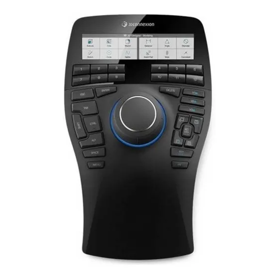 Mouse 3d 3Dconnexion Space Enterprise 3DX-700056 preto