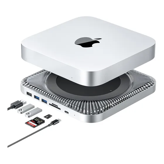 Hub Usb Carcasa Disco Duro Para Mac Mini M1 Estacion Ssd