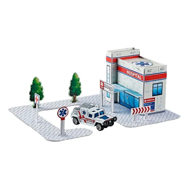 Juguete Hospital Con Camiones 21pcs - Toystore