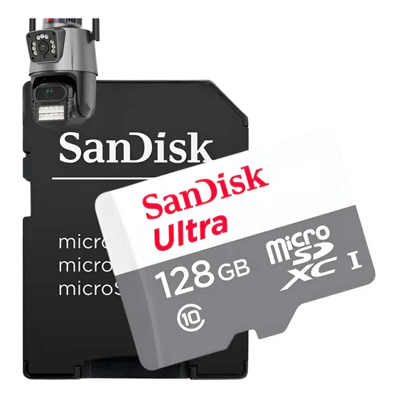 Cartão Memória Microsd Tf 128gb Original De Câmera Segurança