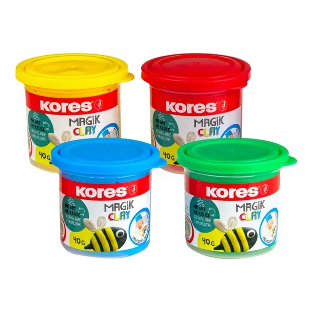 Foamy Moldeable Magik Clay Kores