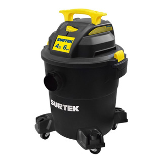 Aspiradora De Plástico 6 Galones 4hp Surtek As506a Aspiradora De Plástico 6 Galones 4hp Surtek As506a