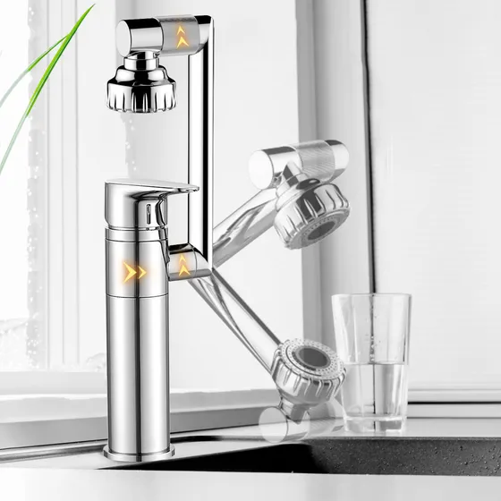 Axywinbo Grifo Cocina Fregadero Pulverizador Lavabo Baño 2