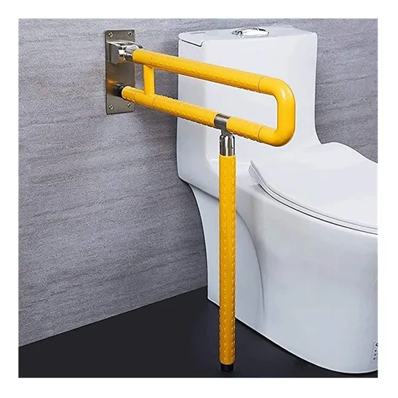 Handiya Barra Agarre Seguridad Para Ducha Asa Plegable Acero
