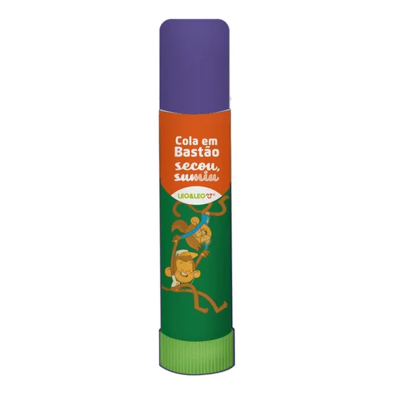 Cola Em Bastão Secou Sumiu 5g Roxa Léo&léo - 1un
