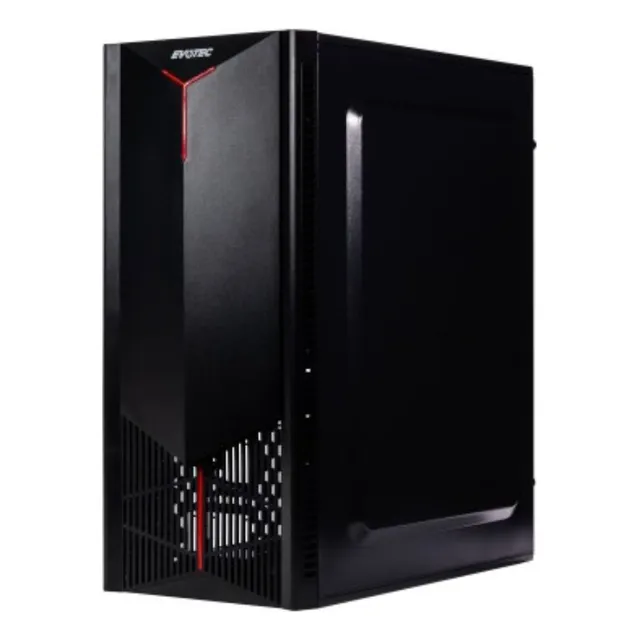 Gabinete Evotec Ev-1025 Matx Fuente 500w Negro