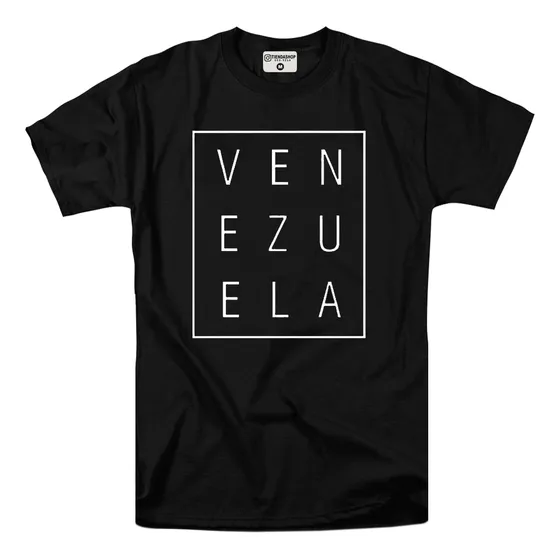 Franelas De Venezuela Estampadas Algodón Para Dama Caballero