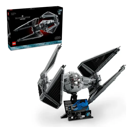 Lego Star Wars Interceptor Tie 75382 - 1931 Pz Versión Del Personaje Piloto De Caza Tie