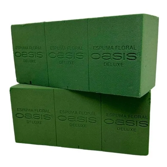 Esponja Floral Oasis Espuma Arreglos Follajes Macetas X48