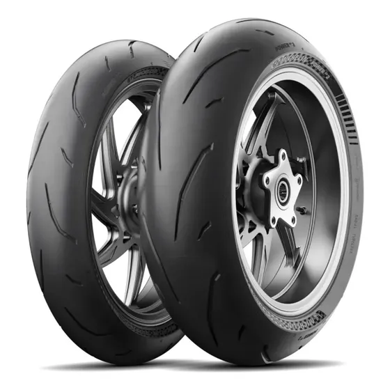 Pneu Power Gp 2 Michelin 120/70 Zr17 + 200/55 Zr17 Tl